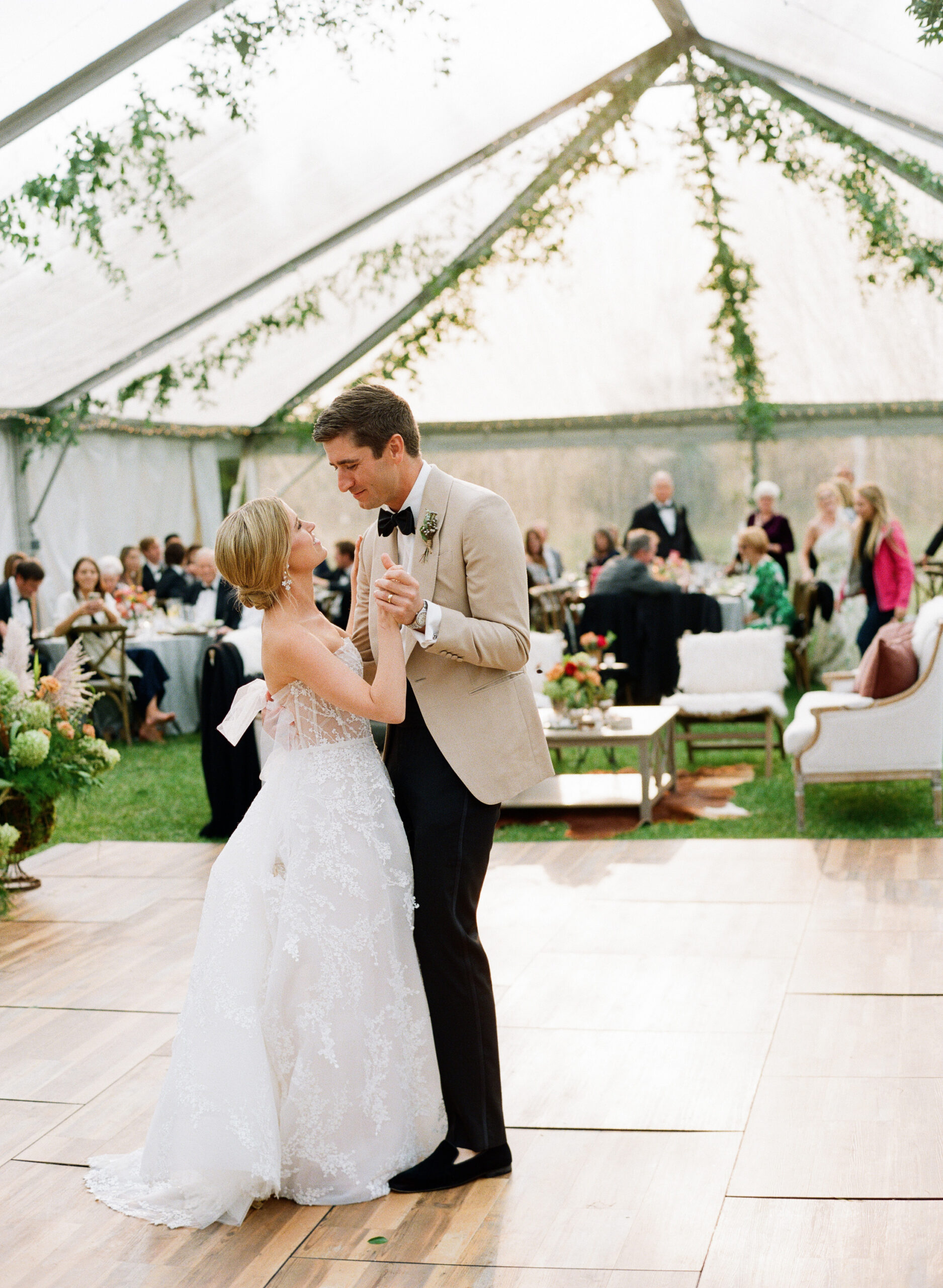 first-dance-under-tented-wedding
