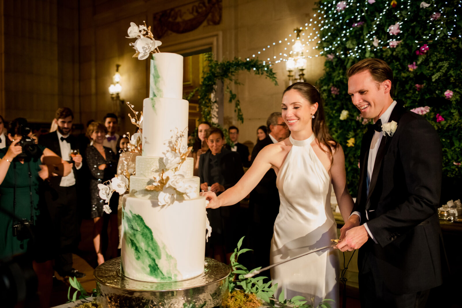 5-Tier wedding cake